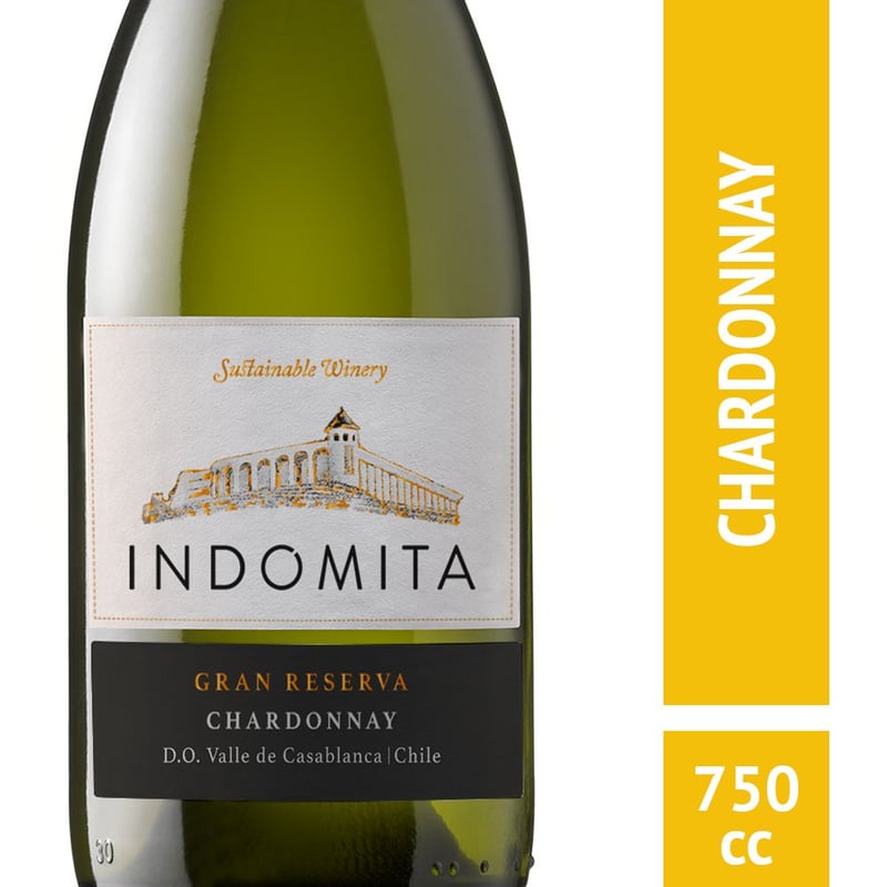 INDOMITA - Vino Blanco Chardonnay Gran Reserva