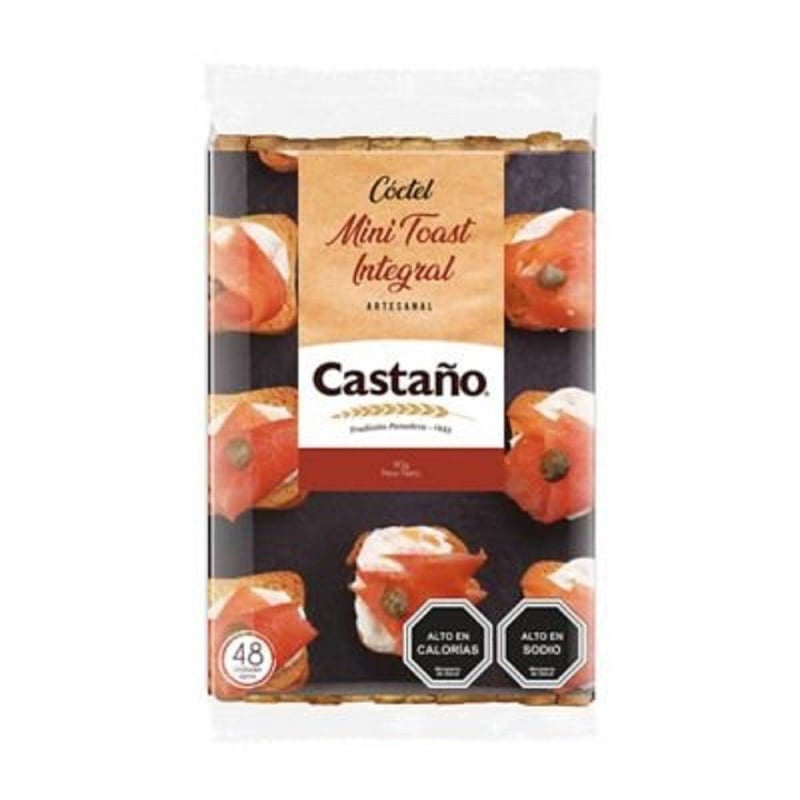 CASTAÑO - Mini Toast Integral