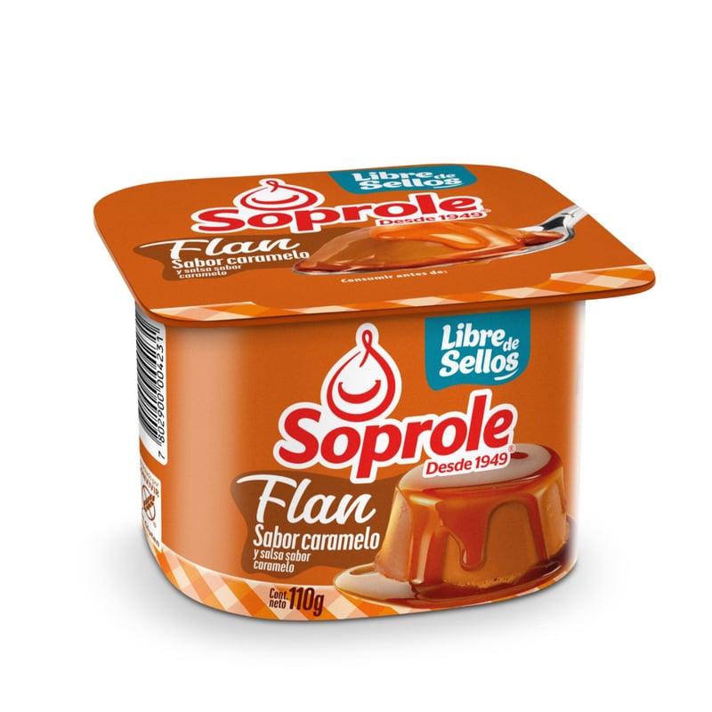 SOPROLE - Flan Sabor Caramelo Soprole 110 g