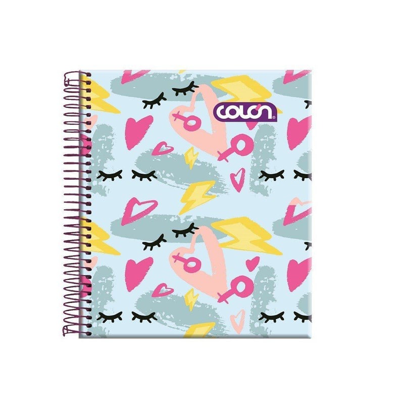 COLON - Cuaderno Book Femenino 7mm 150 Hojas