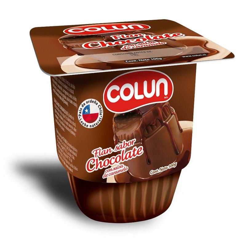 COLUN - Flan Chocolate