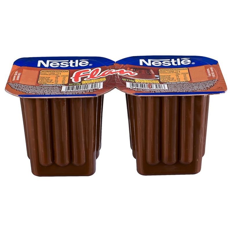 NESTLE - Flan Sabor Chocolate Nestle 110 g