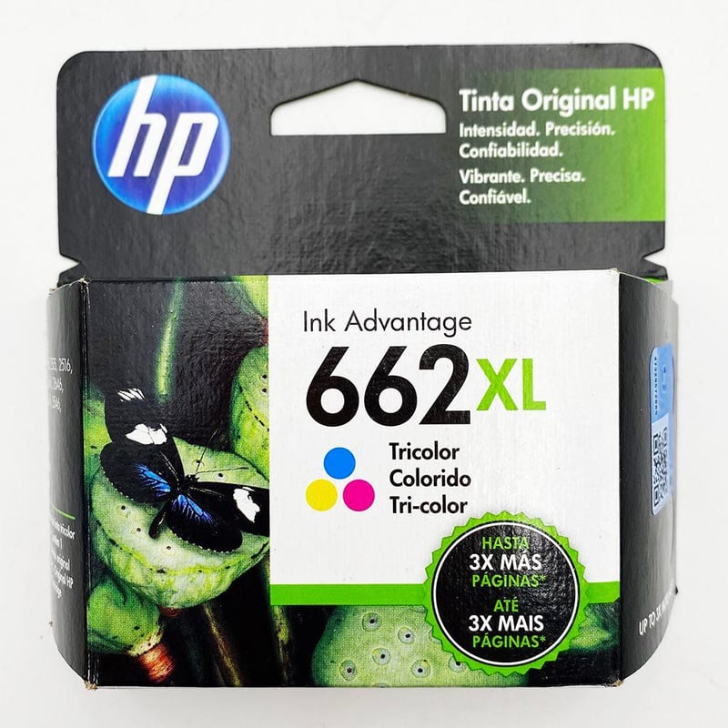 HP - Tinta 662 XL Tricolor As220Hew12