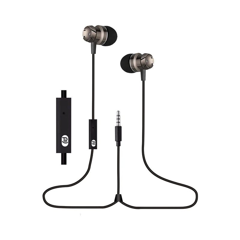 DDESIGN - Audífonos in ear con micrófono negro