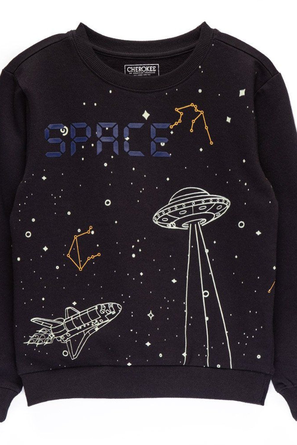 CHEROKEE - Polerón Aplicación Space Niño Talla 4