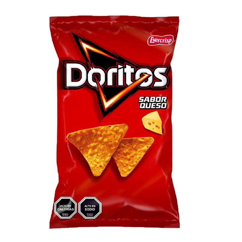 EVERCRIPS - TORTILLA QUESO DORITOS 72 GR