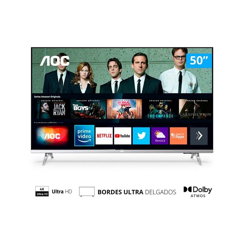 AOC - LED 50  4K Ultra HD Smart TV 50U6305