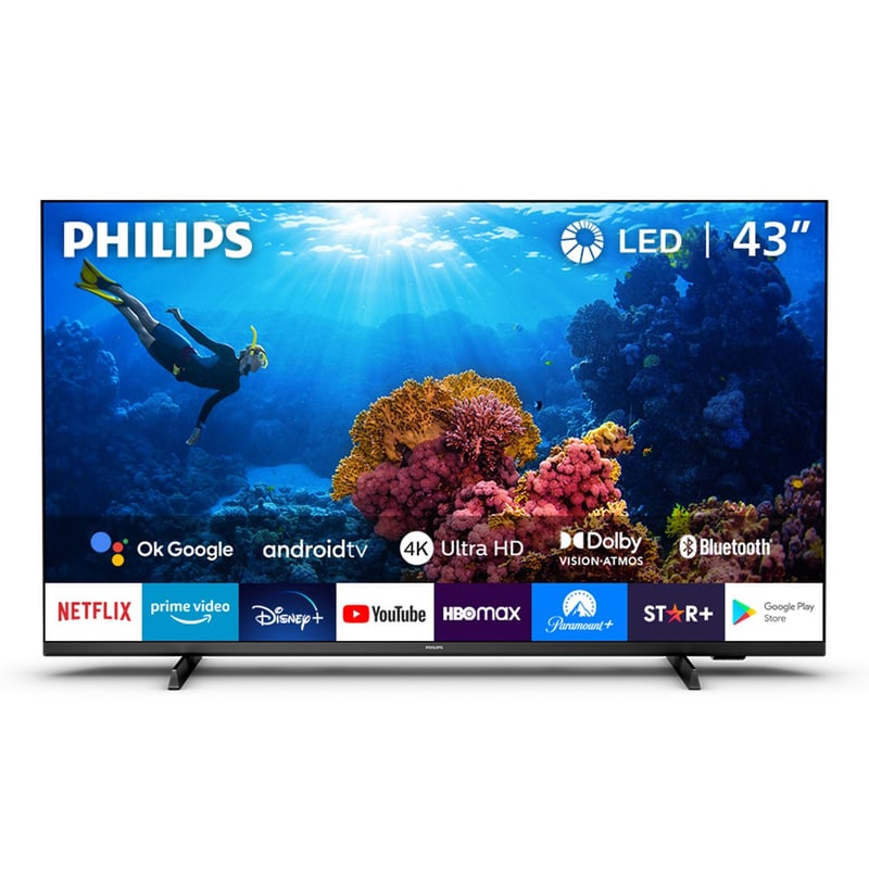 PHILIPS - LED 43  Ultra HD Android TV 43PUD7406