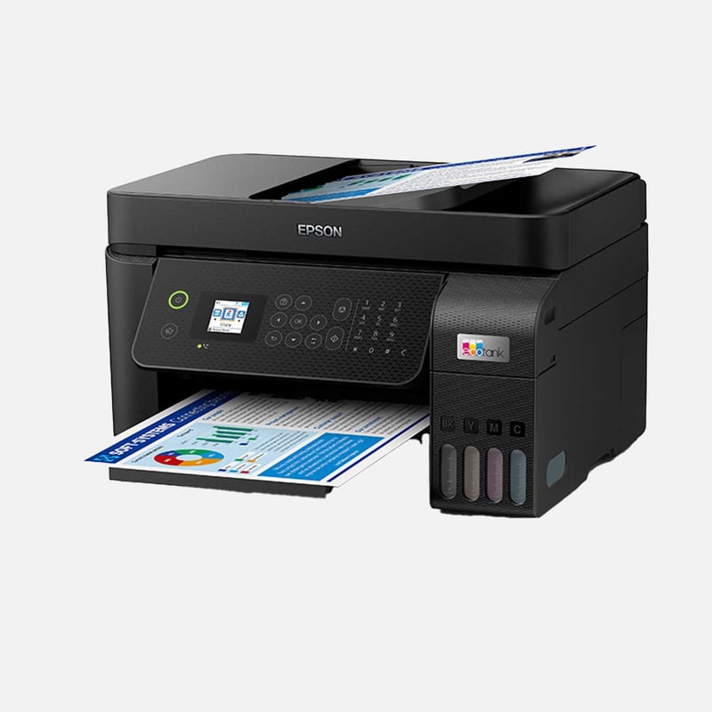 EPSON - Impresora Multifuncional Inalámbrica EcoTank L5290