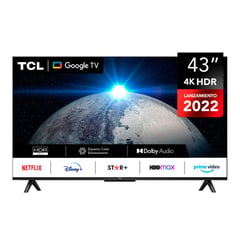 TCL - LED 43 4K Ultra HD Google TV 43P635