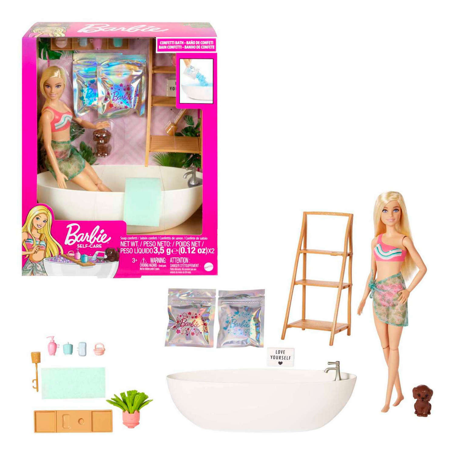 Barbie en el baño hot sale