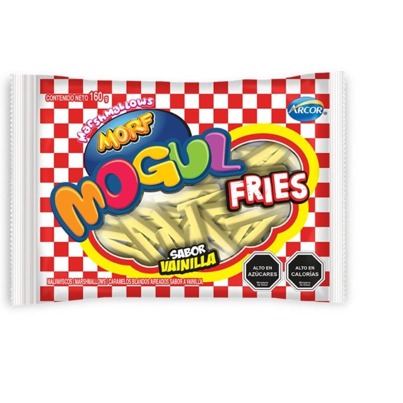 MOGUL - Marshmallows sabor Vainilla Fries Mogul 160 g