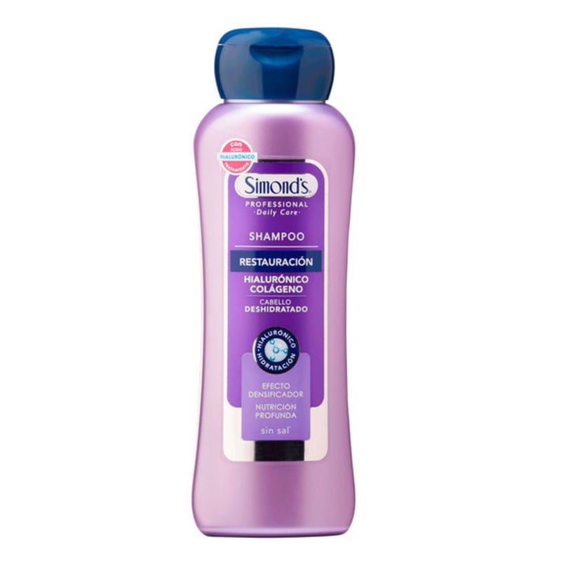 SIMONDS - Shampoo Simond's Restauración Hialurónico Colágeno 410 ml