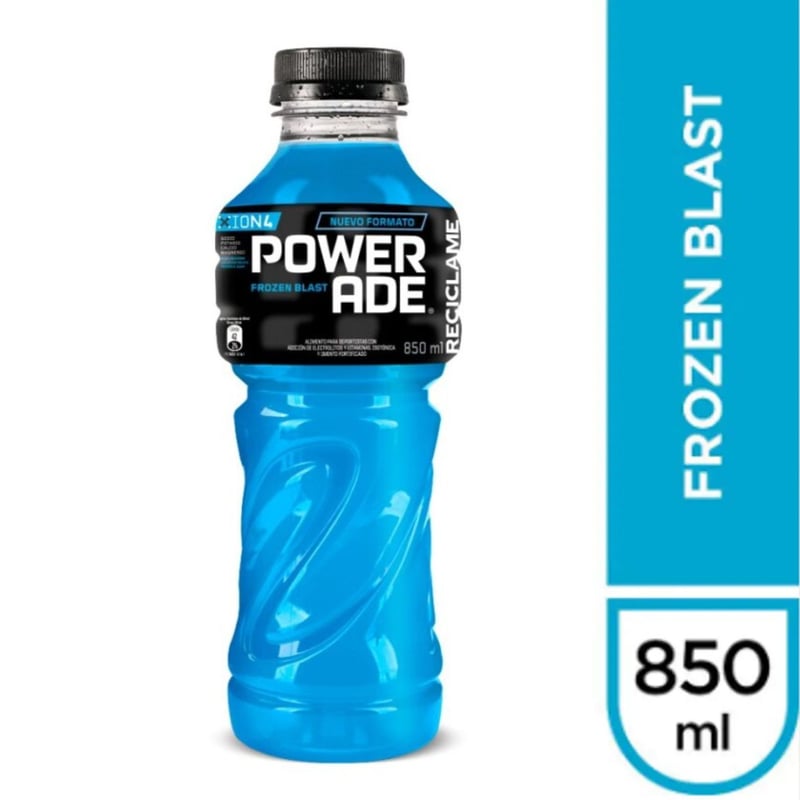 POWERADE - Bebida Isotónica Frozen Blast Powerade 850 ml