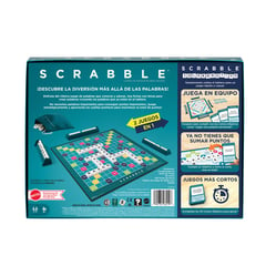 MATTEL - Scrabble 2 En 1 Con Palabras