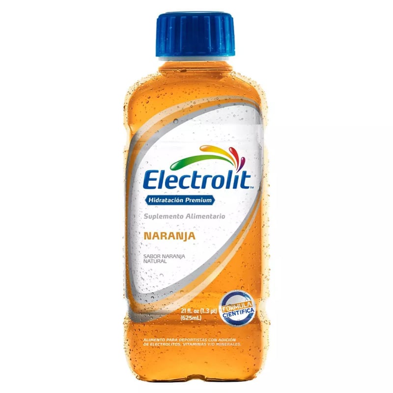 ELECTROLIT - Bebida Hidratante Sabor Naranja Electrolit 625 ml