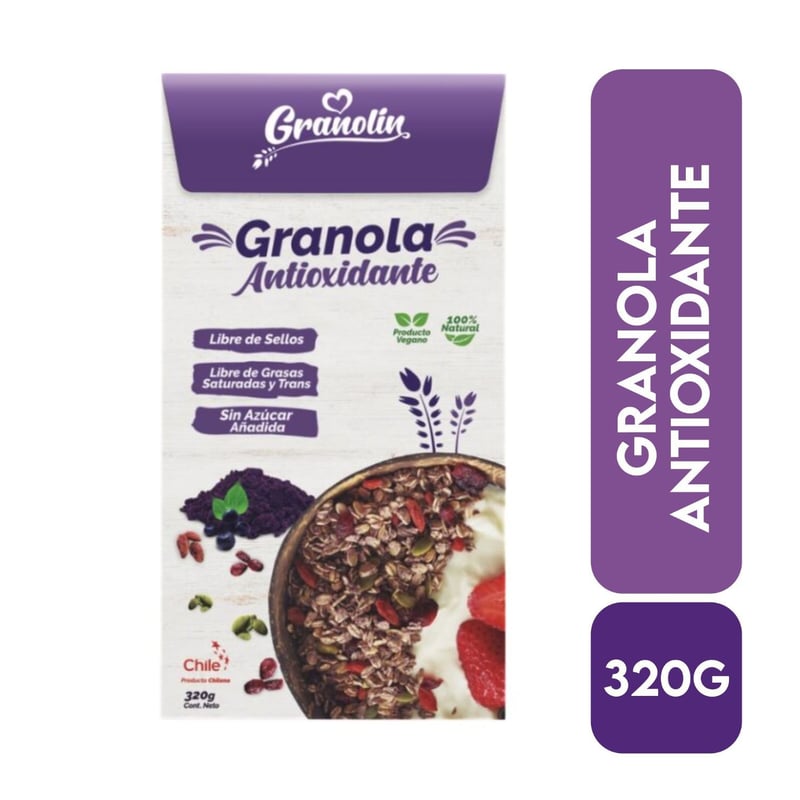 GRANOLIN - Granola Antioxidante Granolin 320 g