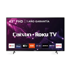CAIXUN - Smart TV 43" FHD Roku C43V1FR