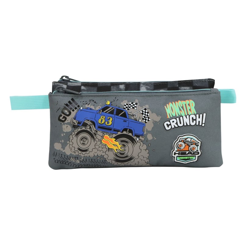 HEAD - Estuche Celerio Monster Truck Gris 2025