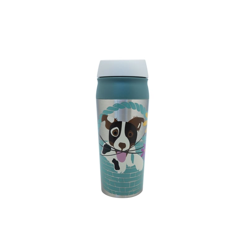  - Mug Botón Value 450 ML Pet Flowers