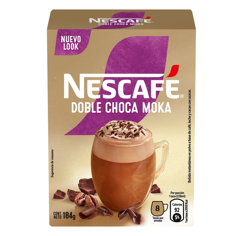 NESCAFE - MXES DOBLE CHOCA MOKA NESCAFE 8 SOBRES