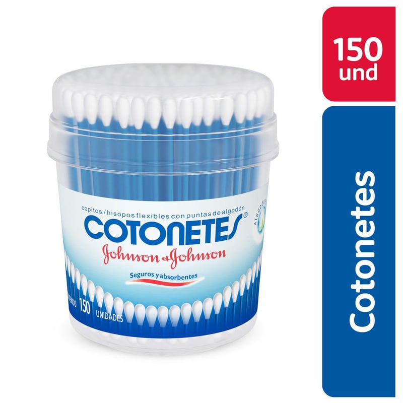 COTONETES - Cotonetes Pote x 150 unidades