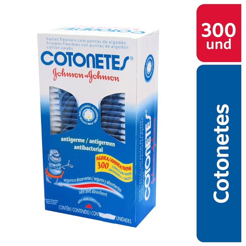 COTONETES - Cotonetes x 300 unidades