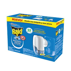 RAID - Insecticida Raid Aparato Eléctrico + Repuesto 45 noches