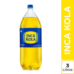 INCA KOLA - Gaseosa Inca Kola Sabor Original 3 L