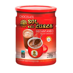 SOL DEL CUSCO - Chocolate Instántaneo Sol del Cusco 220 g