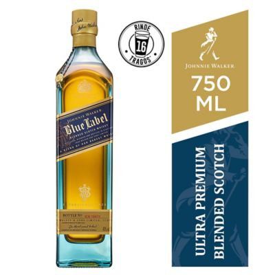 JOHNNIE WALKER - Whisky Johnnie Walker Blue Label Botella 750 mL