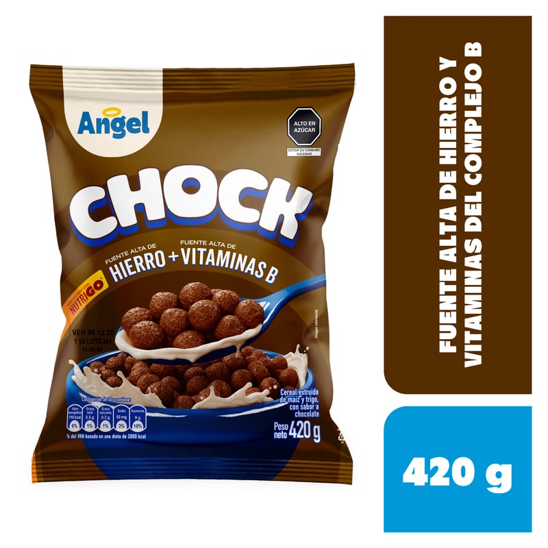 Cereal Angel Chock 420 g | Tottus Perú