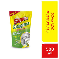 SAPOLIO - Repuesto Sacagrasa Aroma Limón Sapolio