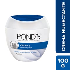 PONDS - Crema Humectante Facial S Ponds Piel Suave y Tersa 100 g