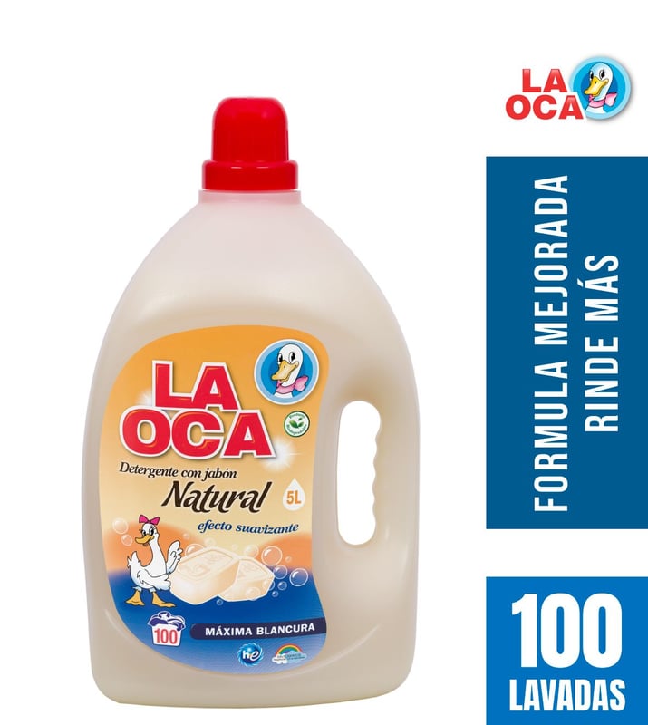 LA OCA - Detergente Líquido Jabón Natural La Oca