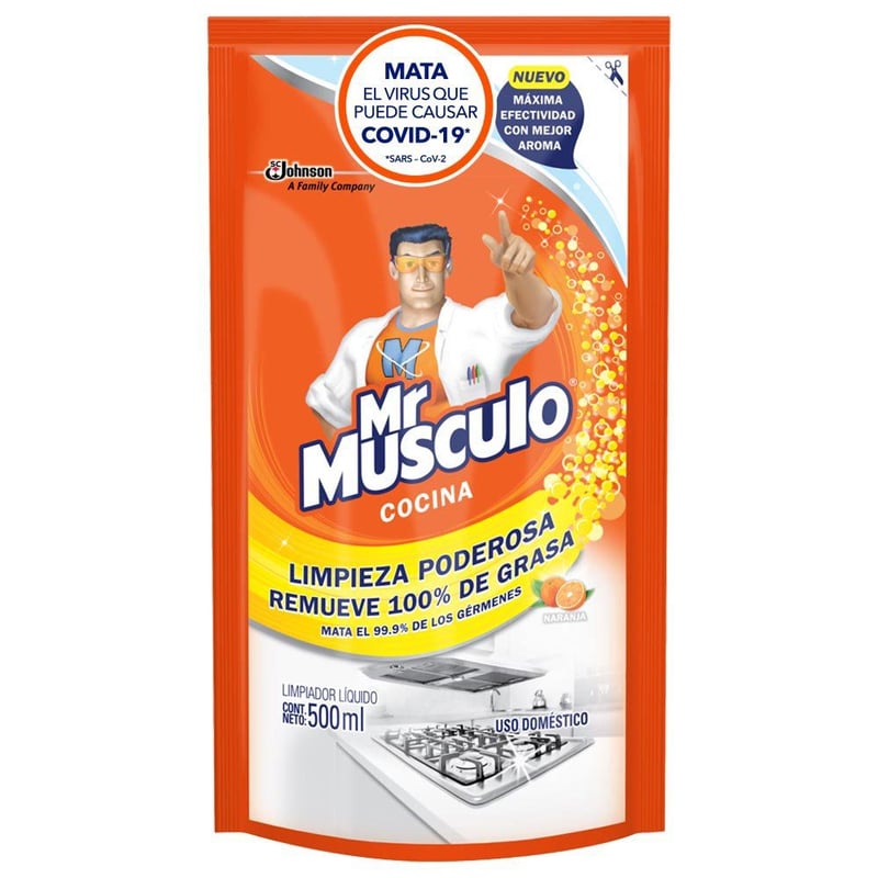MR MUSCULO - Repuesto Sacagrasa de Cocina Mr Músculo