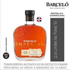 BARCELO - Ron Imperial Barceló 43° 750 mL