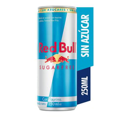 RED BULL - Bebida Energizante Red Bull sin Azúcar 250 mL