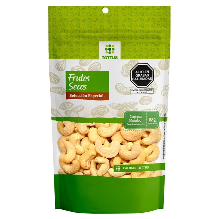 Cashews Salados Tottus 80 g Tottus Perú