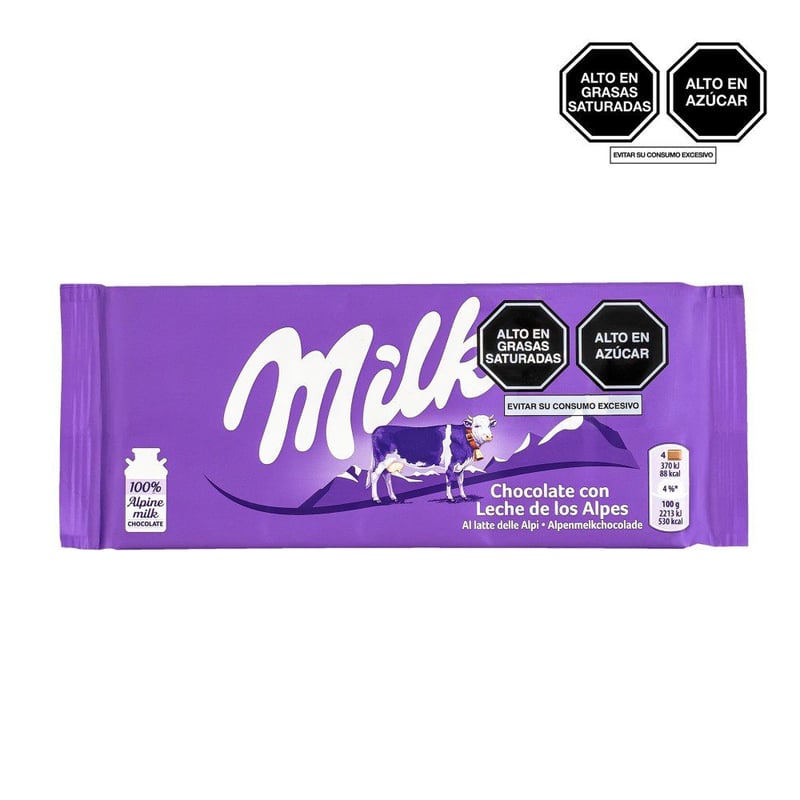 MILKA - Chocolate con Leche de Los Alpes Milka 100 g
