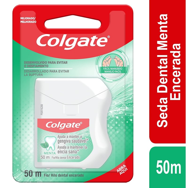 Hilo Dental Colgate Mint 50 mts | Tottus Perú