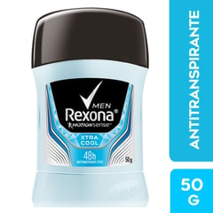 REXONA - Desodorante de Barra para Hombre Xtracool 48 horas Rexona 50 g