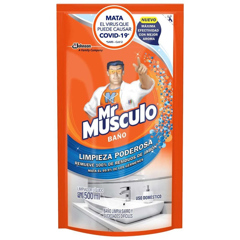 MR MUSCULO - Repuesto de Limpiador de Baño Mr Músculo