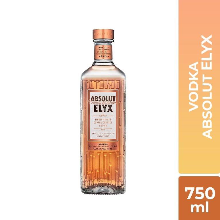 ABSOLUT - Vodka Ely Absolut 33.4° 750 mL 