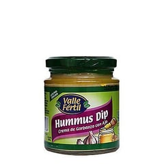 VALLE FERTIL - Hummus Dip con Ajo Valle Fértil 240 g