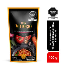 DON VITTORIO - Salsa Roja Don Vittorio 400 g