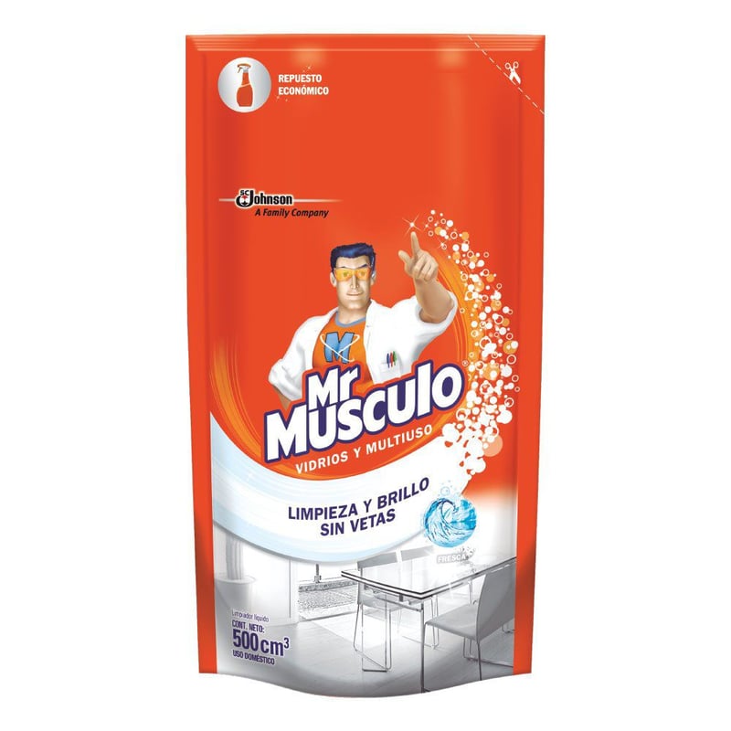 MR MUSCULO - Limpiavidrios Fresca Doypack Mr Músculo