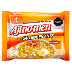 AJINOMOTO - Sopa Instantánea Ajinomen Sabor Gallina Picante 80 g