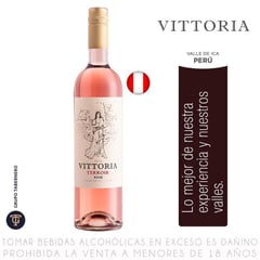 VITTORIA - Vino Vittoria Rosé Perú 750 mL