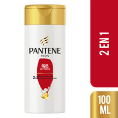 PANTENE - Shampoo 2 en 1 para Rizos con Pantenex de 100 mL